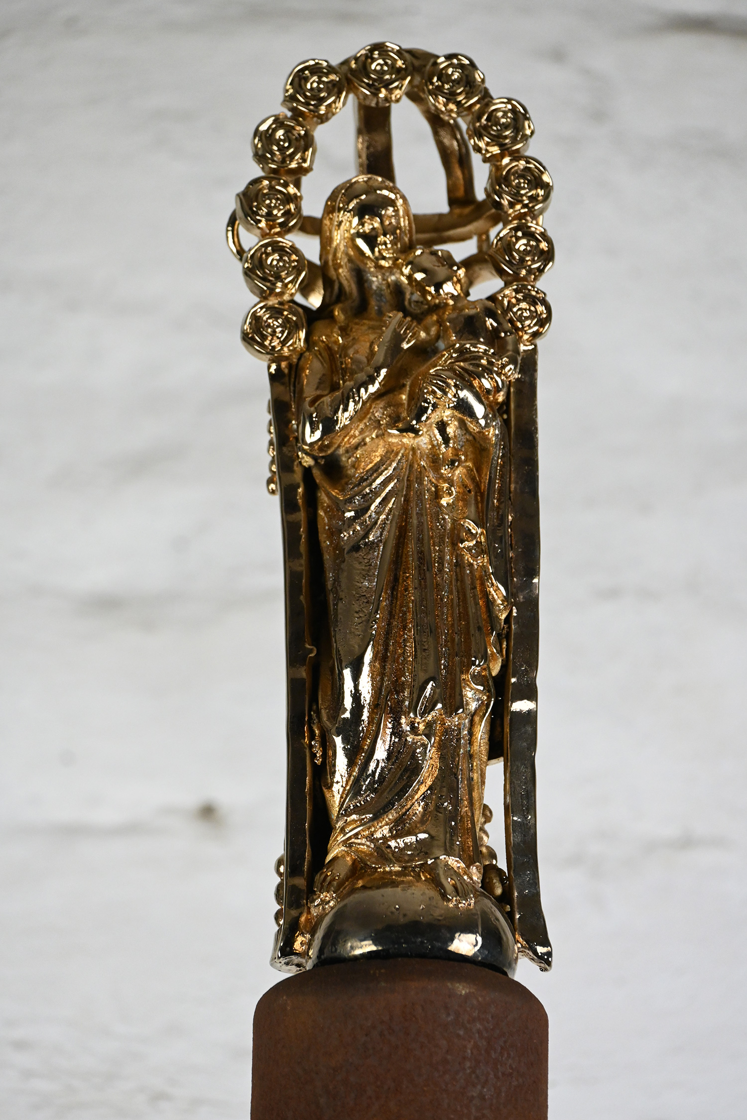 Madonna auf der Rakete / Detail